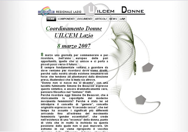 coordinamento donne uilcem